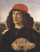 Portrait of a Youth with a Medal (mk36), Sandro Botticelli